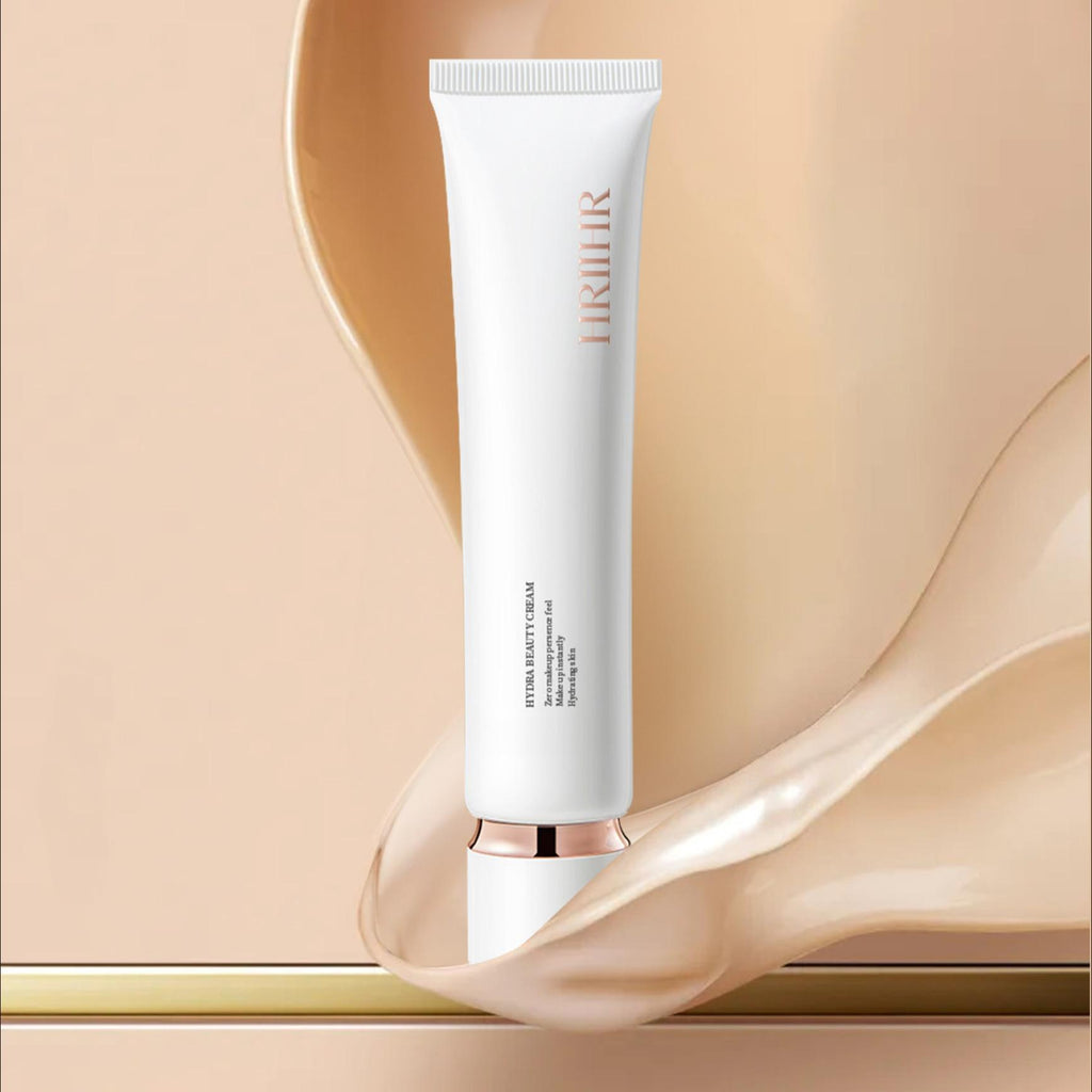 HRIIHR（แถมแปรง 1 ชิ้น）tone up cream กันน้ำ และเหงื่อ  รองพื้น+ครีมบำรุงในตัว
